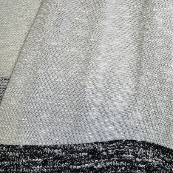 Striped long open cardigan - Picture 6 of 8